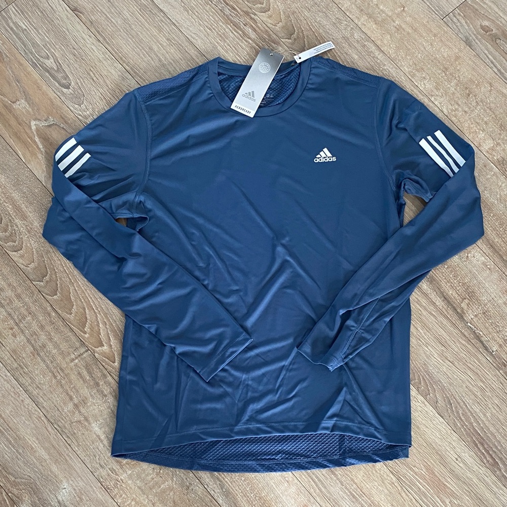 Adidas Dark Blue Long Sleeve Top